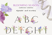 BLOOMING SEASON watercolor clipart, a Seasonal Illustration by long summer (Thumbnail 13 of 15)