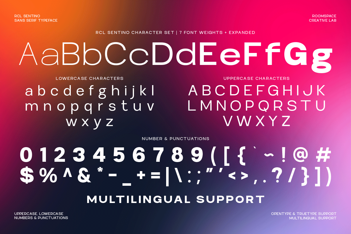 Sentino – A Clean Minimalist Sans, a Sans Serif Font by roomspace creative lab (Photo 11 of 14)