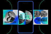 LUNIQ Financial Instagram KIT, a Social Media Template by Nenjo Studio (Thumbnail 2 of 5)