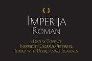 Imperija Roman, a Handwritten Font by LM Type (Thumbnail 1 of 7)