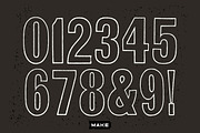Letterpress Anatomy, a Font by Heavy Metal Type Co. (Thumbnail 4 of 5)