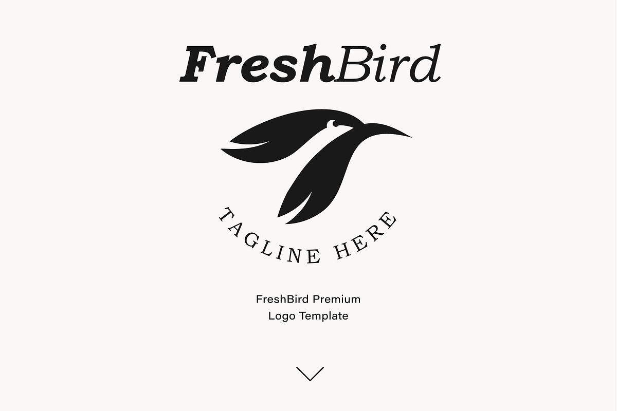 Fresh Bird - Premium Logo Template, a Branding & Logo Template by Minimalist Logos