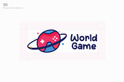 WorldGame Logo, a Branding & Logo Template by blends.studio (Thumbnail 3 of 4)