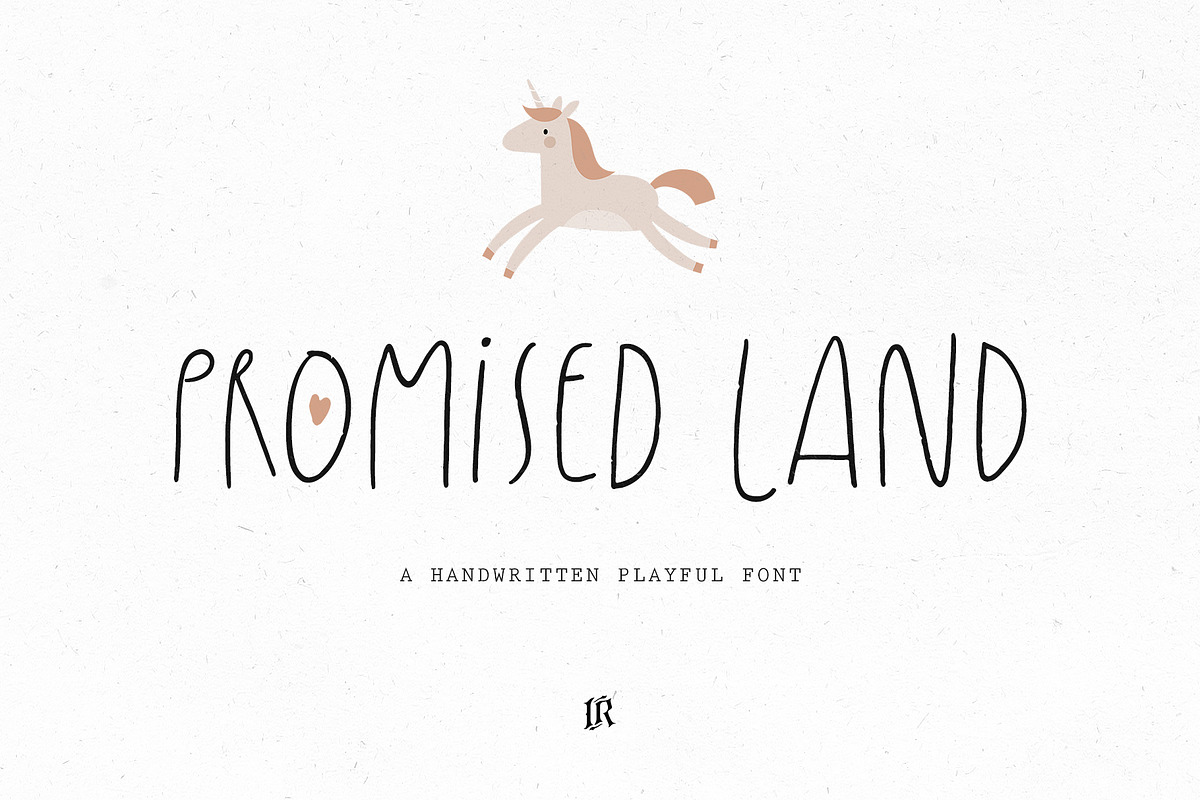 Promised Land - Handwritten Font, a Font by Ivan Rosenberg (Photo 1 of 9)