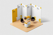 Booth Mockup, an Advertising Mockup by zpackcreative (Thumbnail 3 of 4)