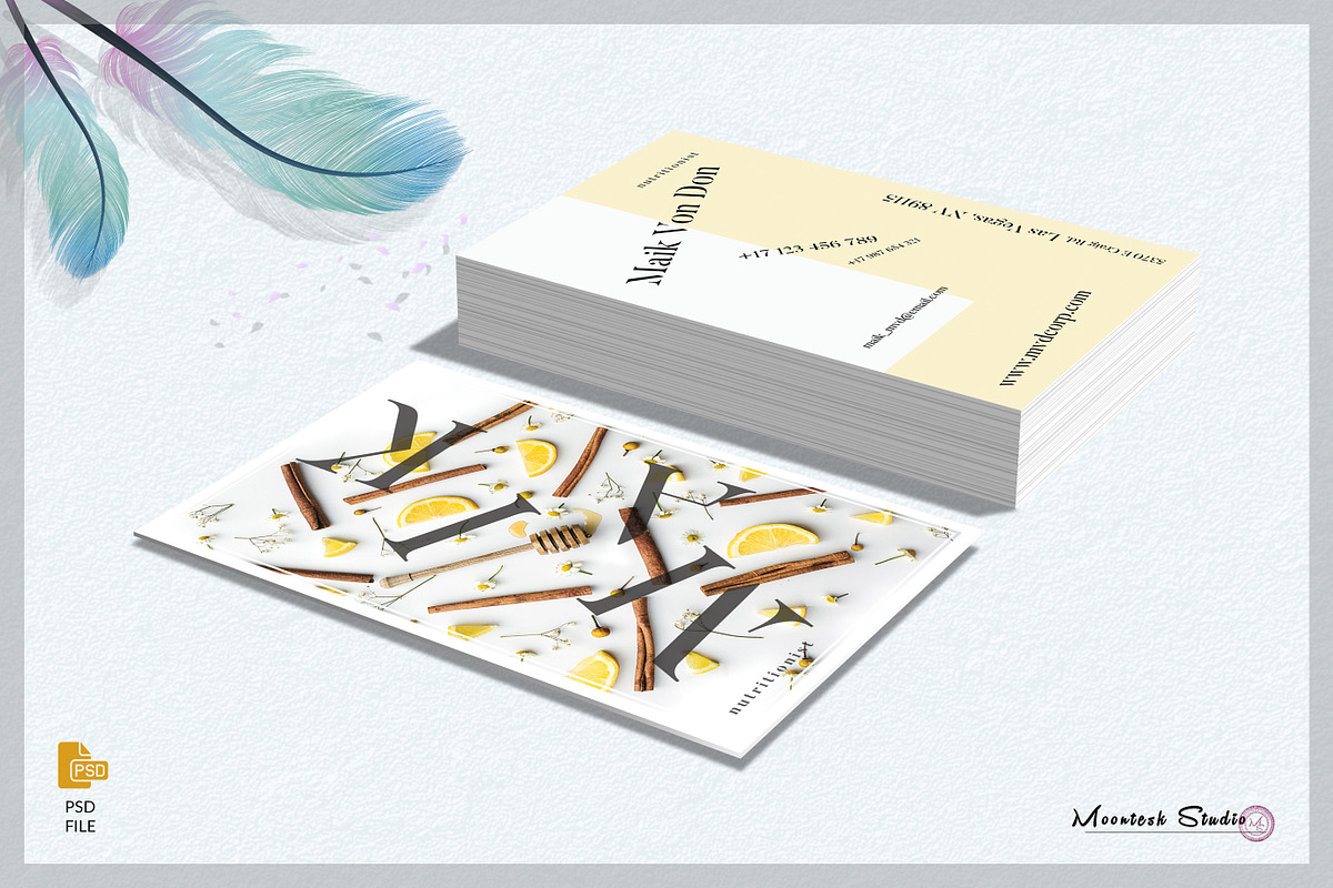 Business Card Template, a Business Card Template by Moontesk (Photo 3 of 5)