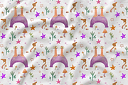 SUMMER SUPPORT FRIENDS Patterns, a Seasonal Illustration by FaliushViktoriaArtist (Thumbnail 5 of 11)