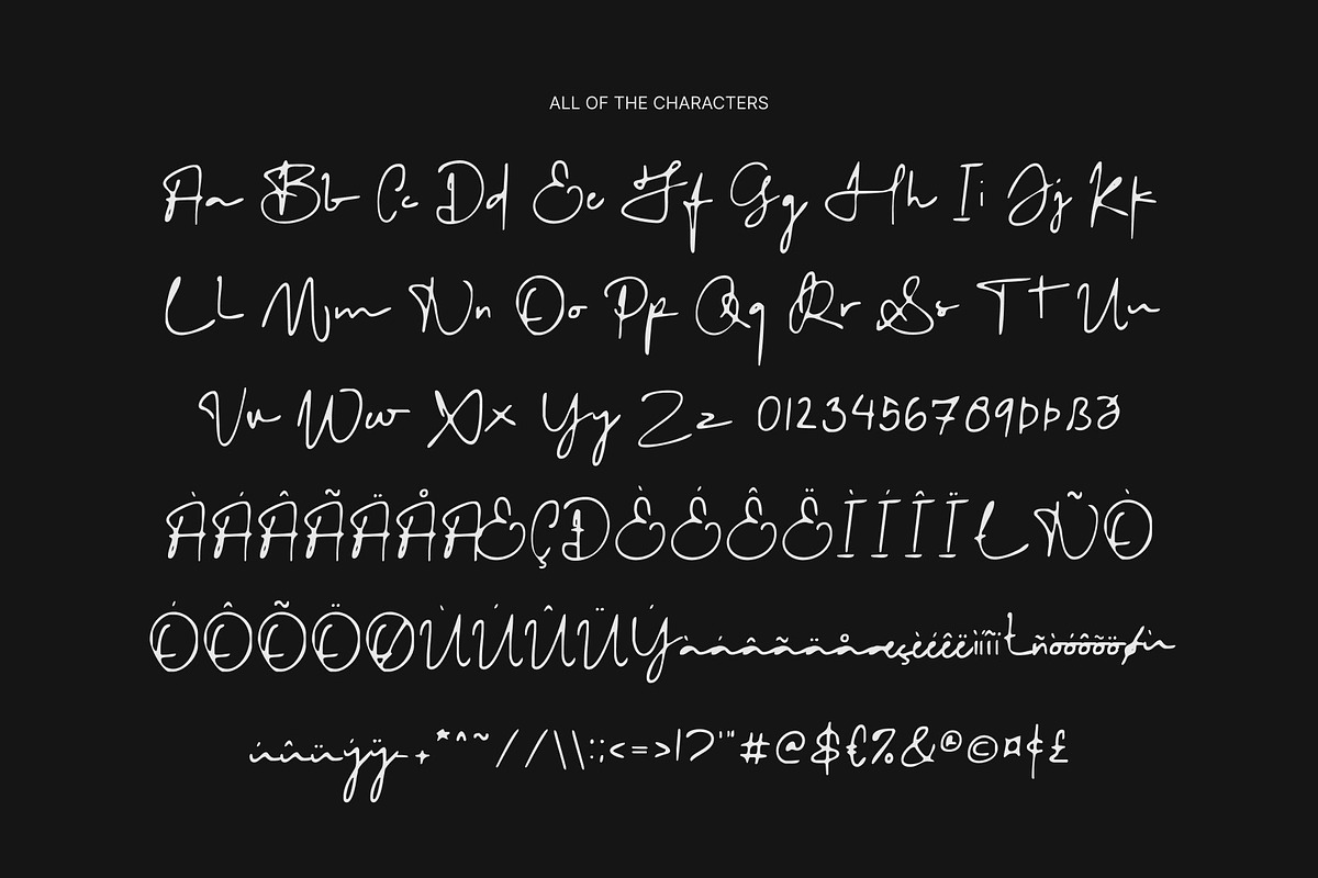 CS Sarah Drawn, a Script Font by Craft Supply Co. (Photo 8 of 8)