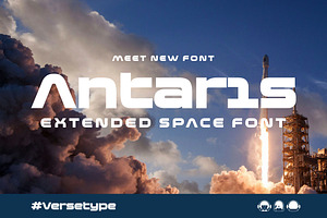 Antaris - Extended Space Font