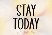 Stay Today, a Serif Font by InermediaSTUDIO (Thumbnail 1 of 7)