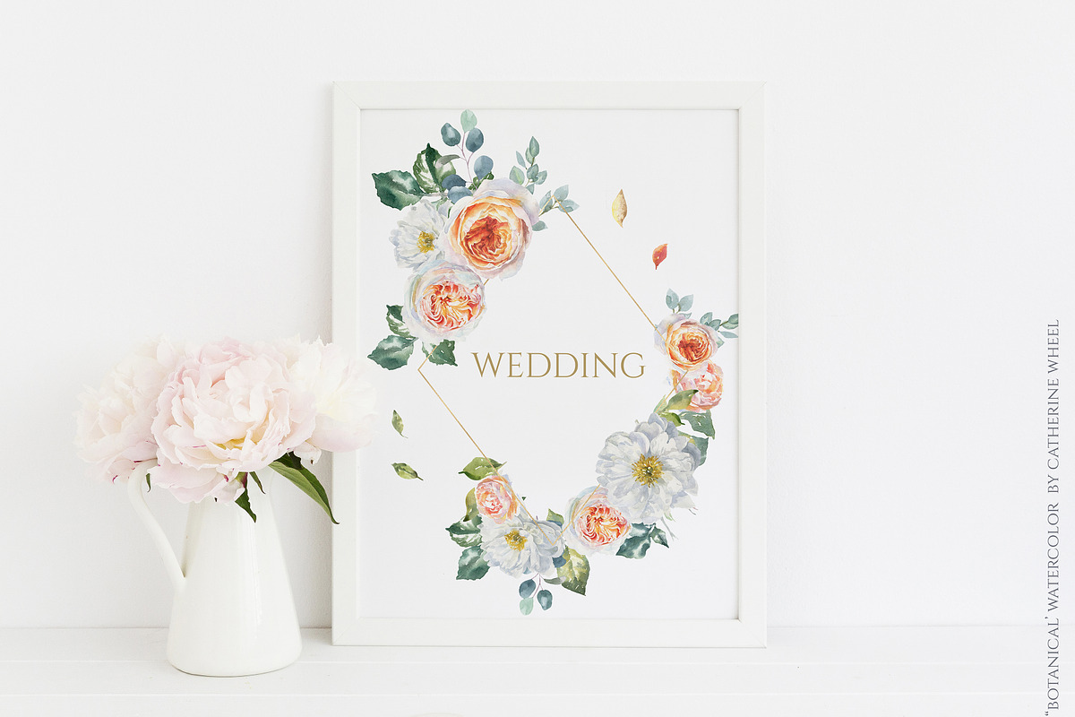 Watercolor Botanical Florals, a Decorative Illustration by Catherine Wheel (Photo 4 of 43)