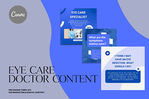 Eye Care Center Instagram CANVA