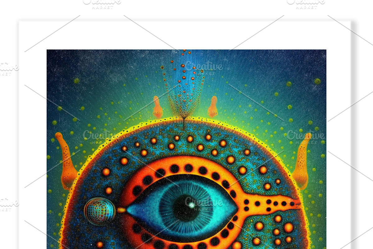 Dage Collection · Shaman Vision, a Decorative Illustration by milatovar (Photo 14 of 19)