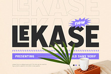 Lekase - Modern Font