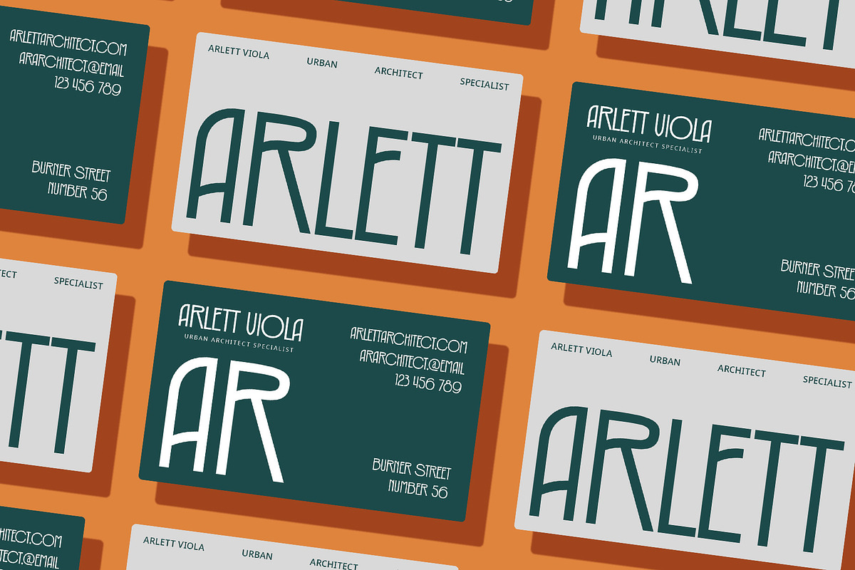 Lovnie – Art Deco Font, a Sans Serif Font by Craft Supply Co. (Photo 4 of 8)