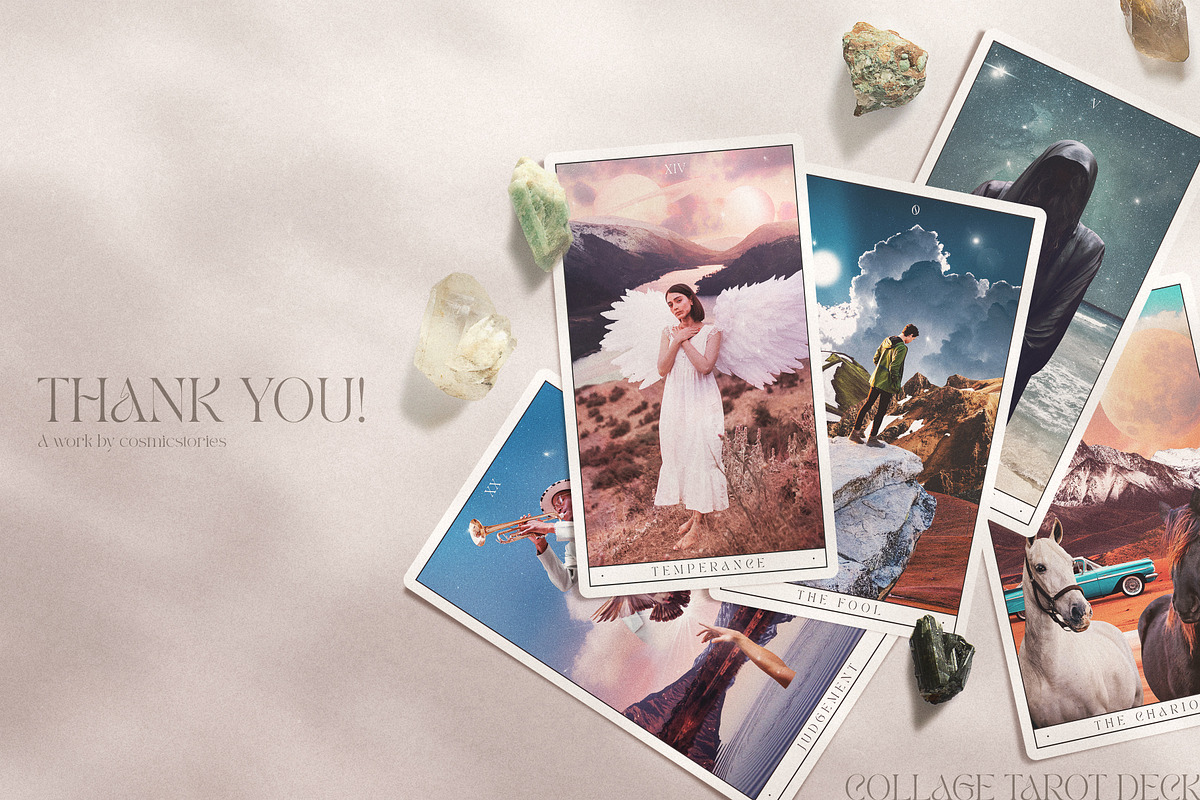 Tarot Deck Major Arcana Collage, an Object Graphic by CarmineType (Photo 9 of 9)