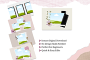 Scrapbook Canva Template, a Social Media Template by Wicked Creative (Thumbnail 10 of 21)