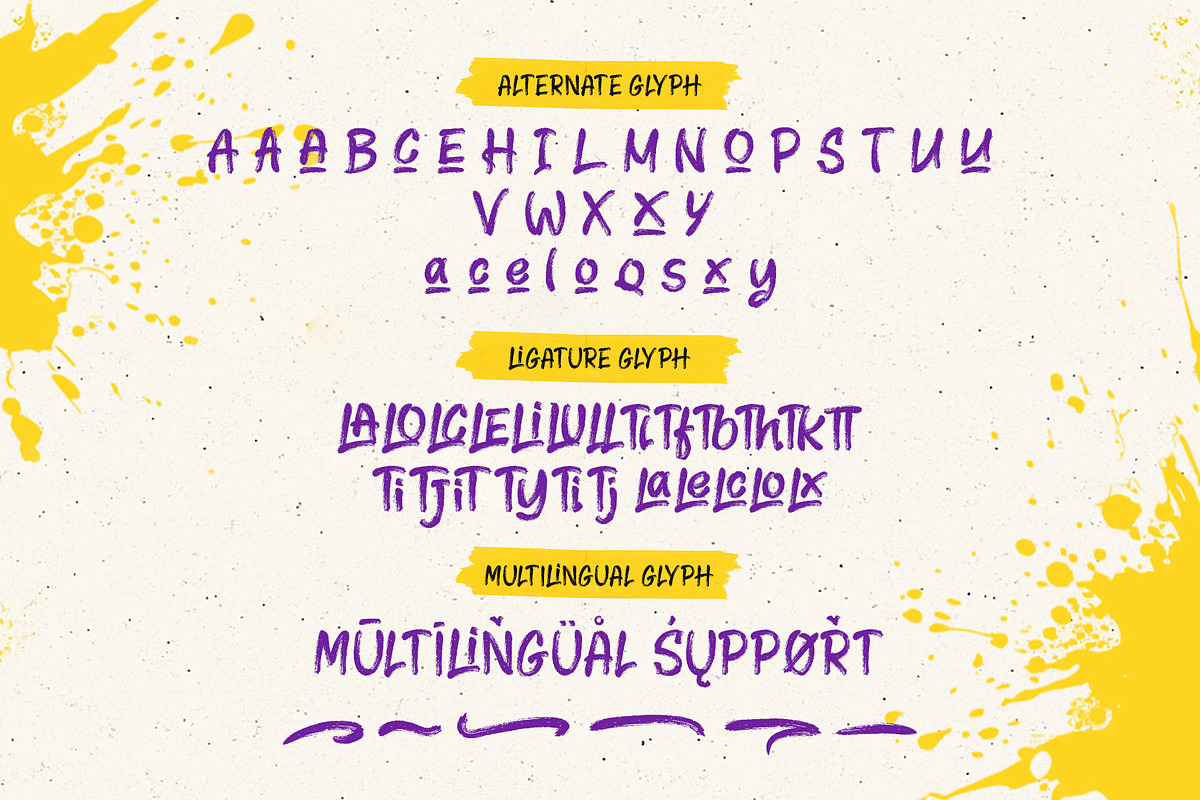 MILANO BRUSH Handwritten Brush Font, a Handwritten Font by MEANDSTUDIO (Photo 9 of 10)