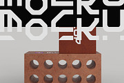 Brick Mockup, a Mockup by hiddemaru (Thumbnail 3 of 4)