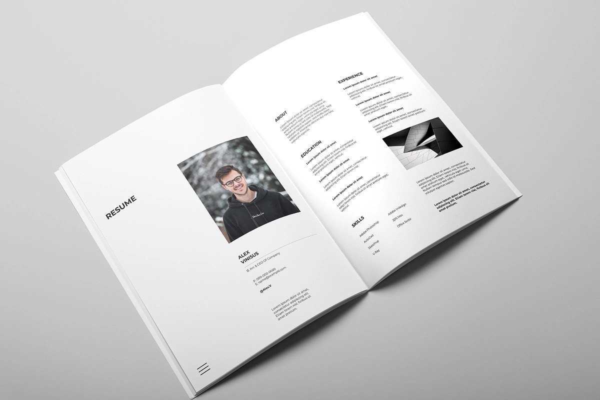Architecture Portfolio, a Brochure Template by Template Shop (Photo 7 of 9)