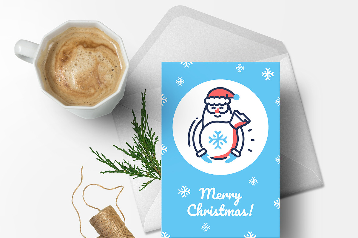 Christmas Line Icons Set, an Outline Icon by Boyko Pictures (Photo 2 of 9)