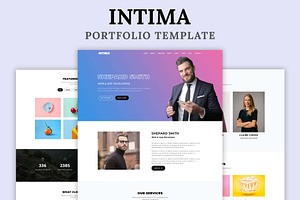 Intima - Portfolio HTML Template