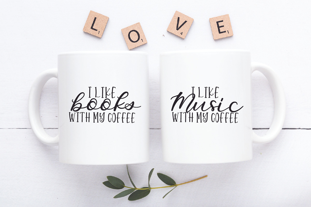Salmon & Sugar - A Pretty Font Duo preview 3