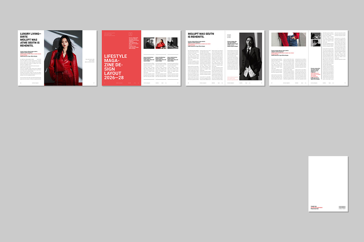 Magazine Template, a Magazine Template by ElvinPrint (Photo 17 of 17)