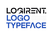 Logirent - Logo Typeface, a Font by Letterhend Studio (Thumbnail 1 of 9)