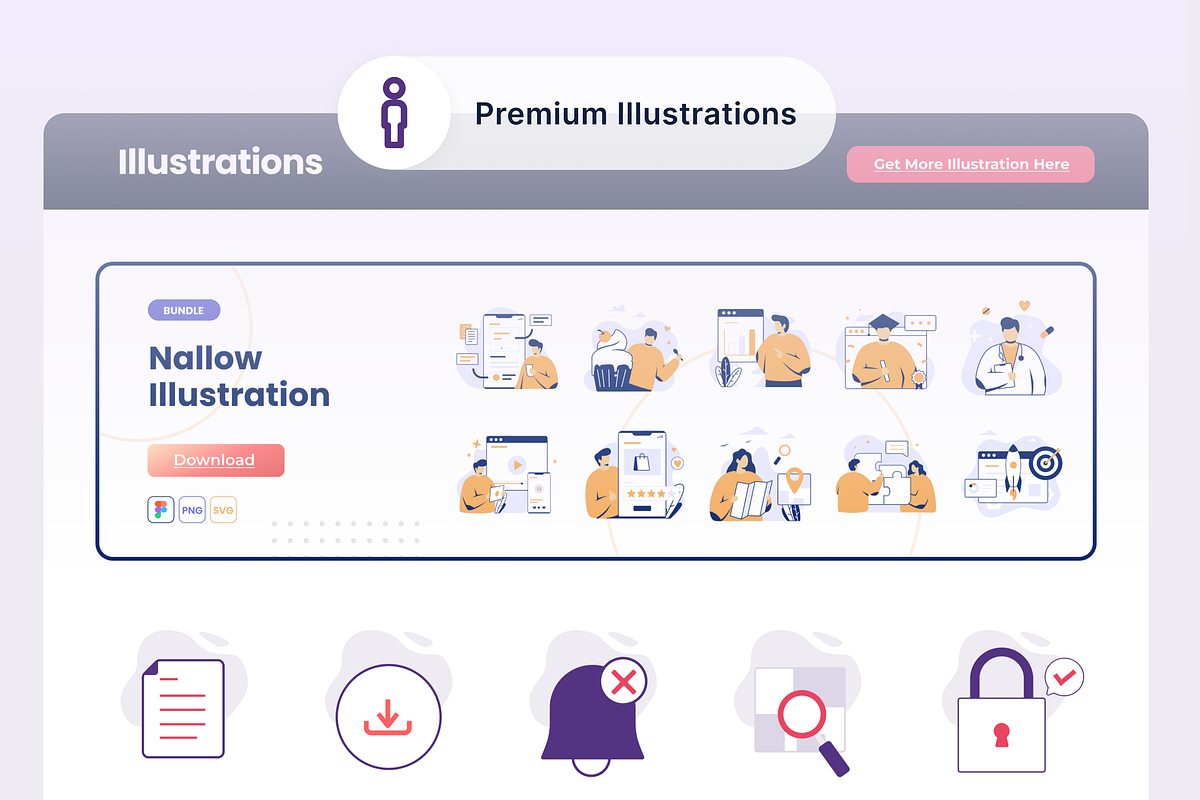 Pidioos UI Kit, an UI Kit Template by Kawalan Studio (Photo 4 of 6)