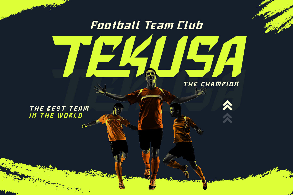 Slaxing - Sporty Display Font, a Sans Serif Font by twinstd (Photo 7 of 10)
