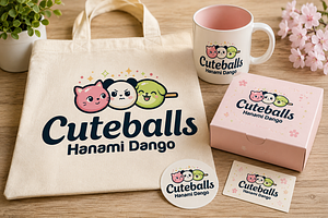 Hanami Dango Japanese Dumplings logo