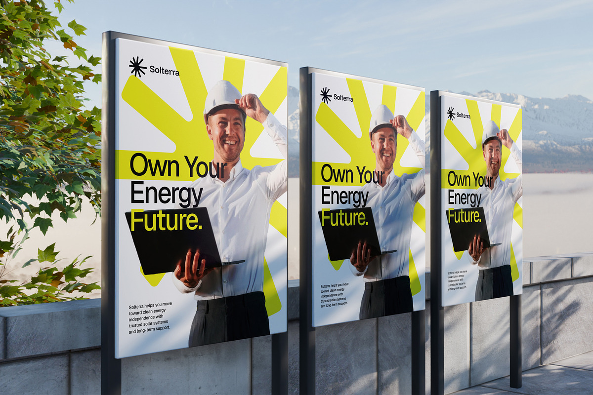 Vertical Outdoor Poster Mockup, an Advertising Mockup by SLAB! Design (Photo 3 of 7)
