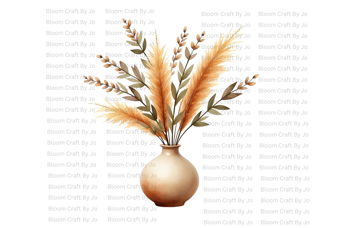 Minimalist Flower Vase - Terracotta, a Decorative Illustration by Bloom Craft Creations (Photo 4 of 10)