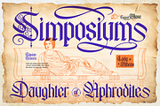 Baronial, a Blackletter Font by Burntilldead (Thumbnail 7 of 13)