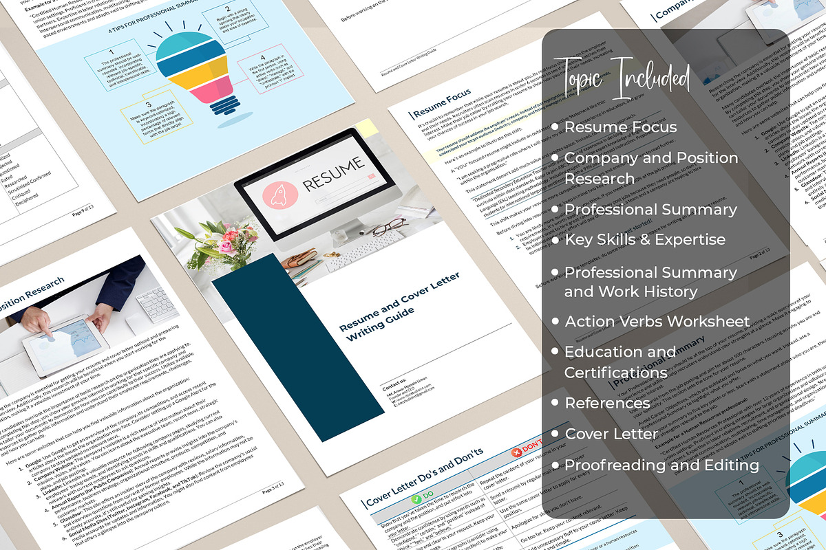 Minimal ATS friendly resume, cover, a Resume Template by Design_Xlab (Photo 8 of 10)