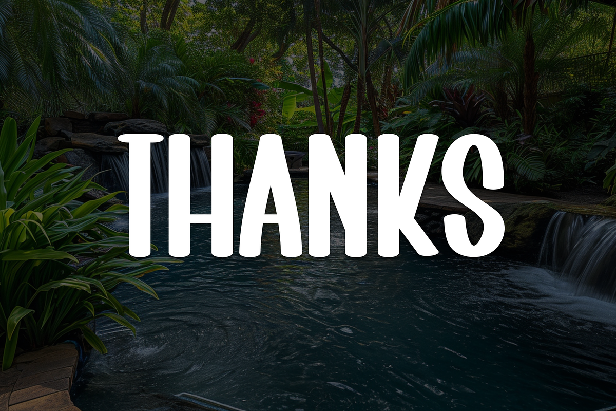 Tropical Garden | Script Font, a Script Font by Scratchones (Photo 8 of 8)