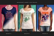 Women T-Shirt Mockups, a Shirt Mockup by Indieground Design Inc. (Thumbnail 2 of 5)
