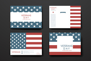 Veterans Day. Banner Templates