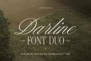 Darline Font Duo, a Script Font by Davide Bassu (Thumbnail 1 of 18)