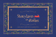 Storyland of Étoiles Handdrawn Serif, a Handwritten Font by Perplexitics (Thumbnail 1 of 10)