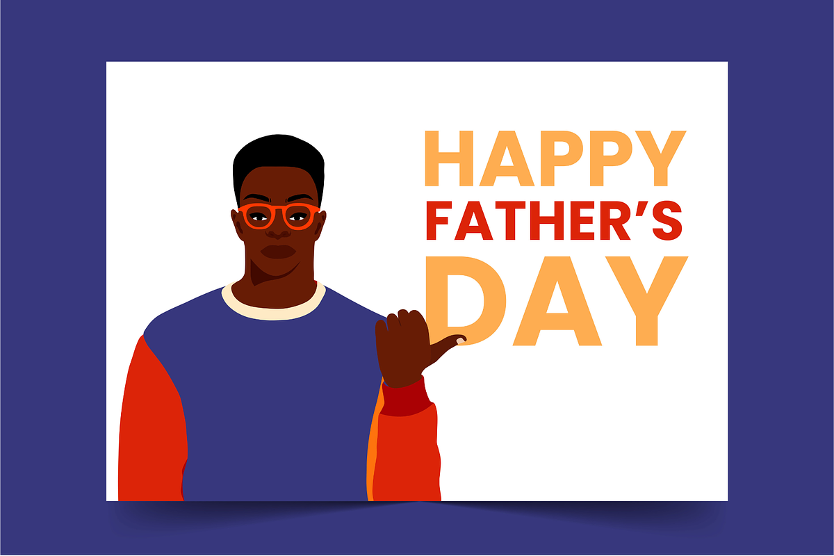 Happy Fathers Day Card, a Card Template by nataliemukundu (Photo 1 of 2)