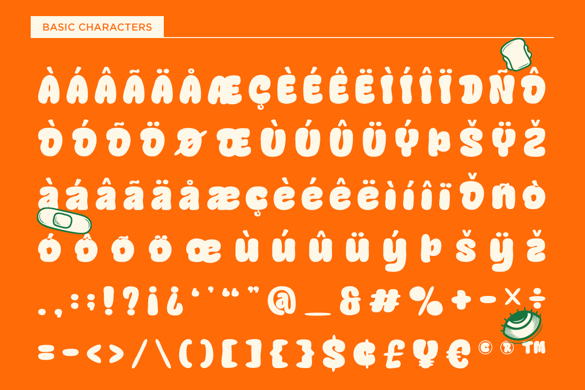 Cadel - Cute Groovy Bubble Font, a Sans Serif Font by Font Liner (Photo 10 of 10)