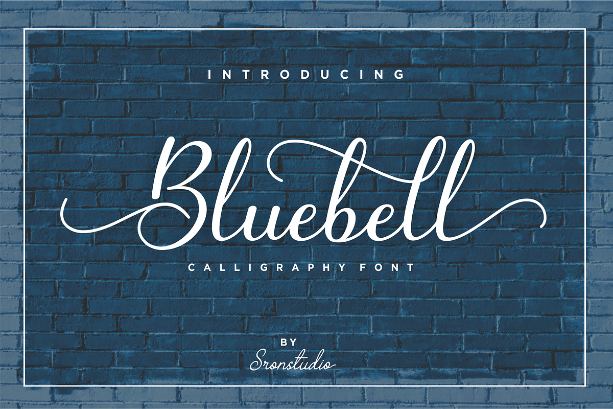 Bluebell - Calligraphy Font