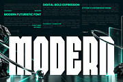 Brawnex Futuristic Condensed Font, a Sans Serif Font by Vadovastd (Thumbnail 6 of 11)
