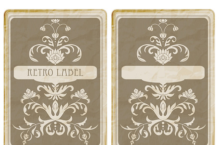 Vector Vintage Card, a Card Template by alexmakarova