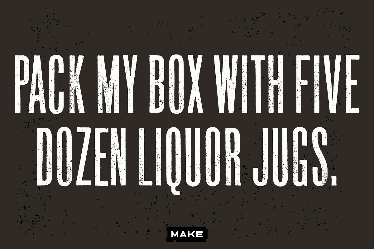 Letterpress Akzidenz, a Sans Serif Font by Heavy Metal Type Co. (Photo 2 of 5)