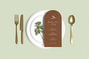 Restaurant Menu Mockup, a Packaging Mockup by xavier_studio (Thumbnail 2 of 5)