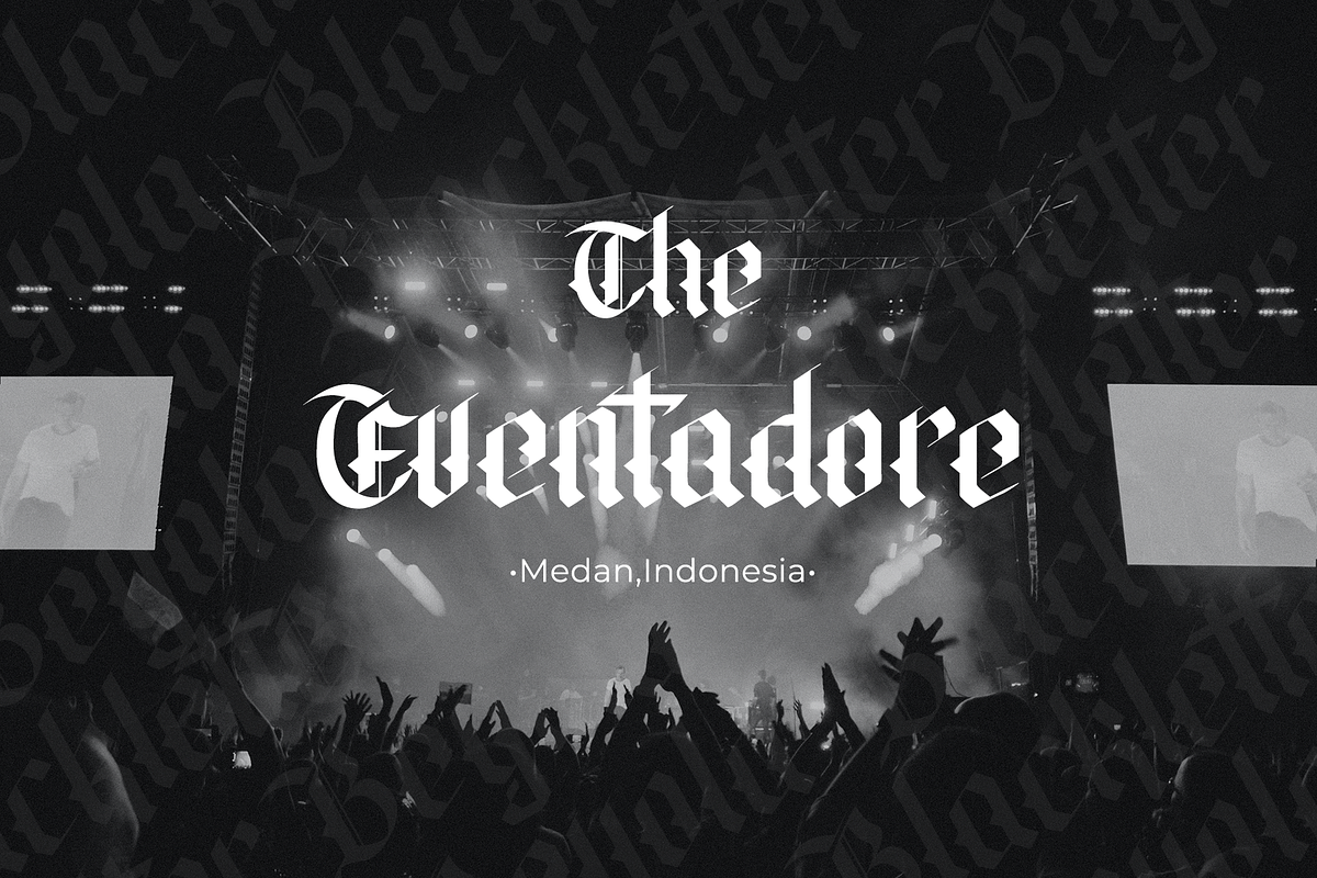 Beyola Blackletter Font, a Blackletter Font by Authentic Studio (Photo 2 of 6)