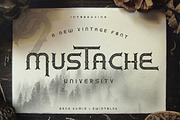 Mustache University, a Font by Bang Kumis Typefoundry (Thumbnail 1 of 5)